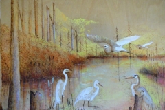 Backwater-Egrets